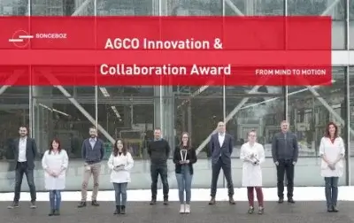 Sonceboz awarded with the AGCO Innovation & Collaboration Award